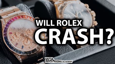 rolex secondary market crash|rolex watch recession.